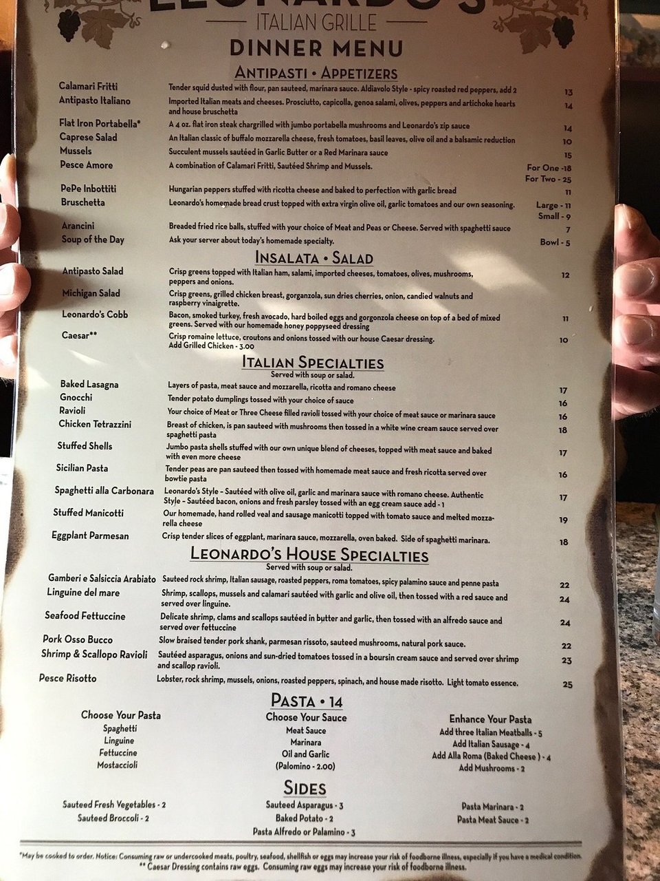 Leonardo's Italian Grille