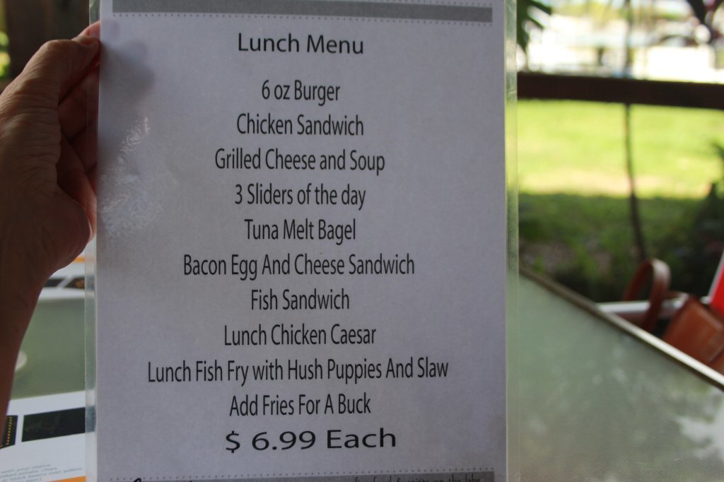 Jaxson's menu photo