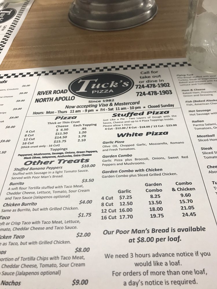 Tuck's Pizza