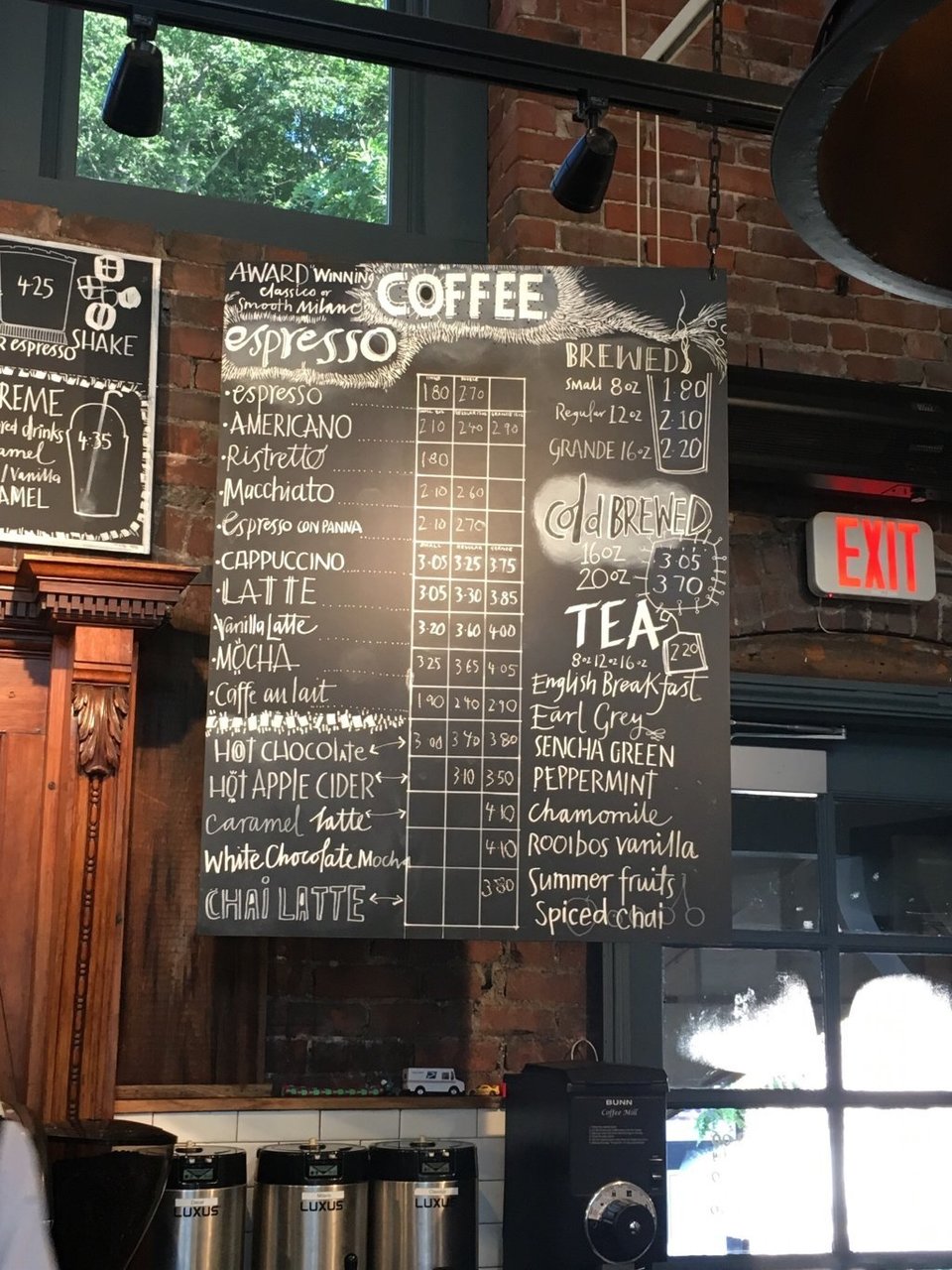 Caffe Nero menu photo