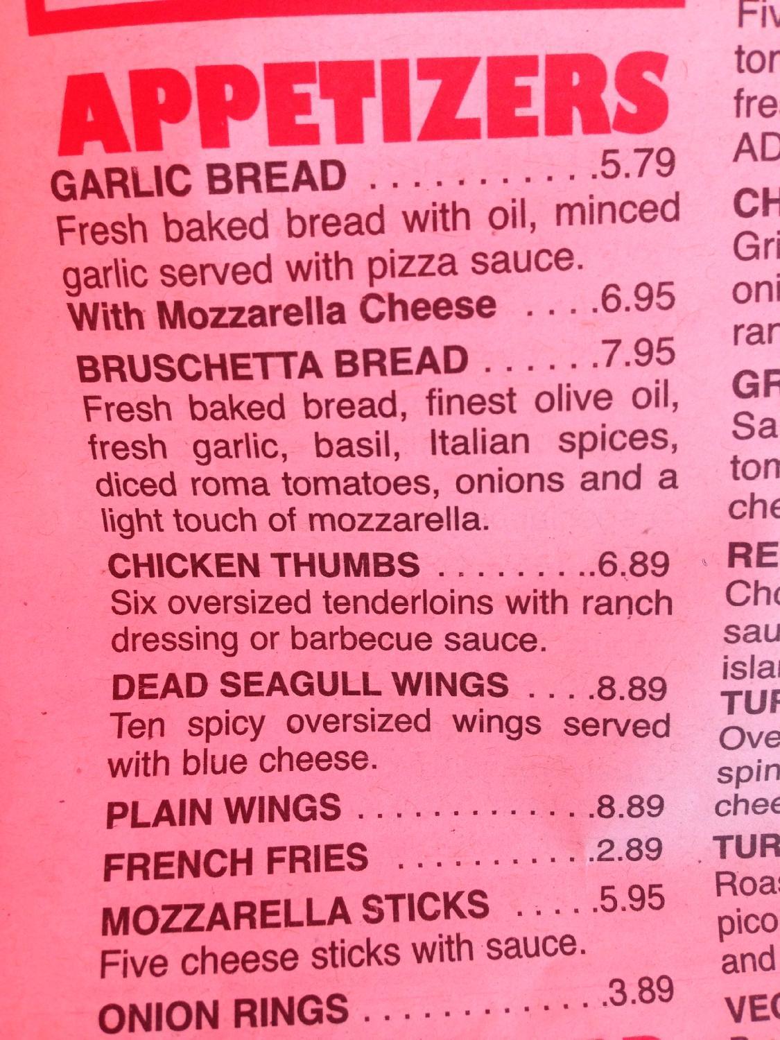 Java Joe's Cafe menu photo