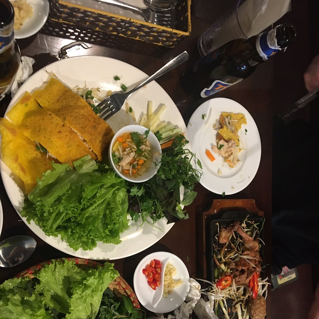 Pancake at Hoangs Vietnamese Restaurant - Vegan Food