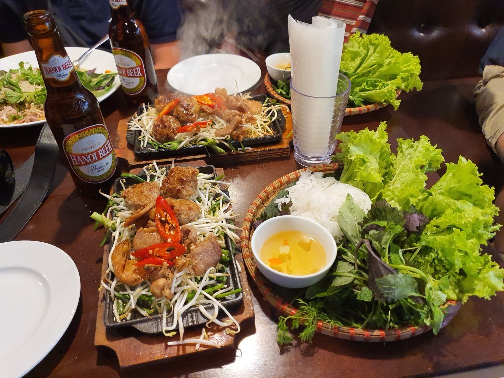 Caramelized Pork Belly at Hoangs Vietnamese Restaurant - Vegan Food
