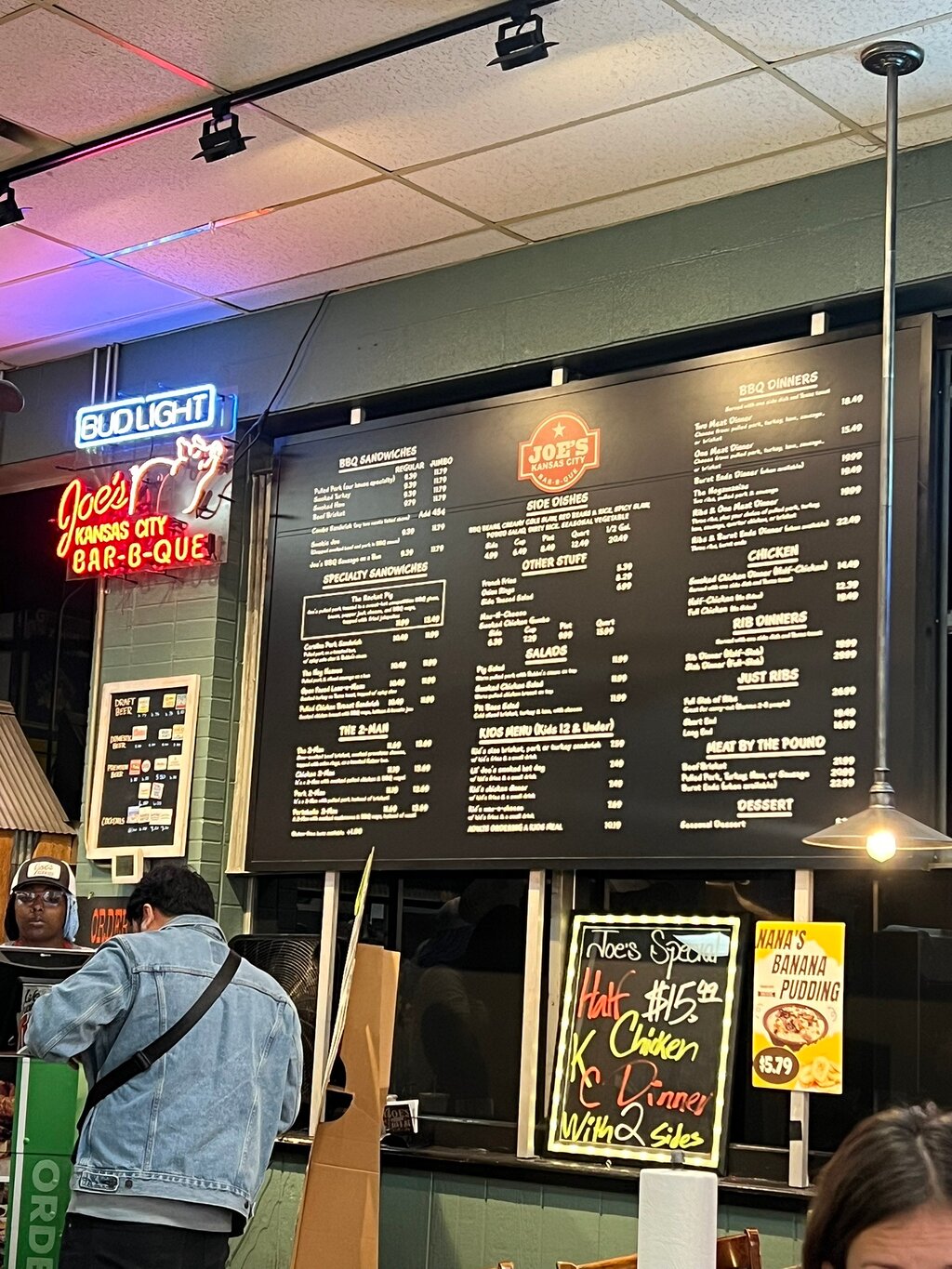 Joe's Kansas City Bar-B-Que menu photo
