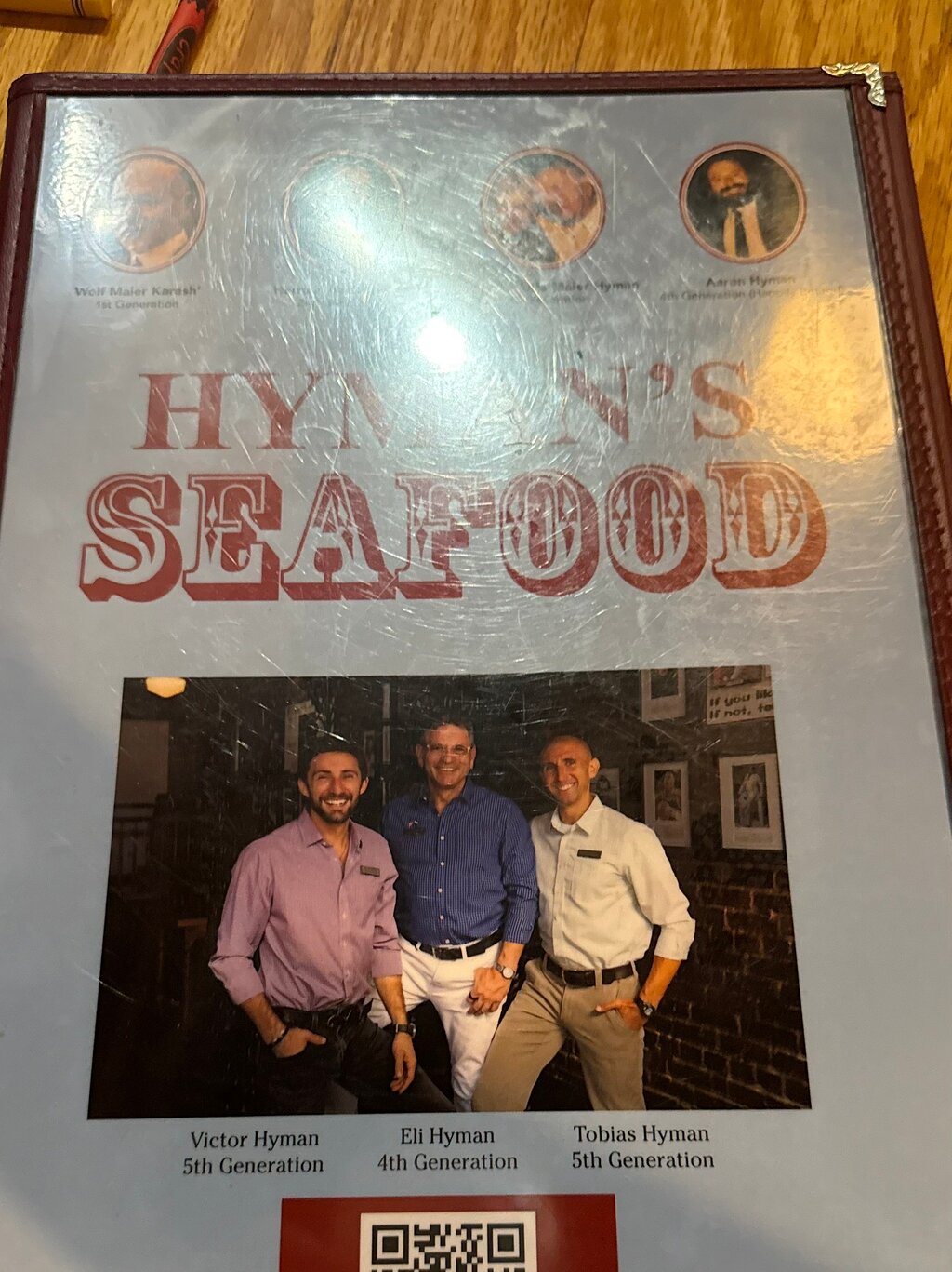 Hyman's Seafood menu photo