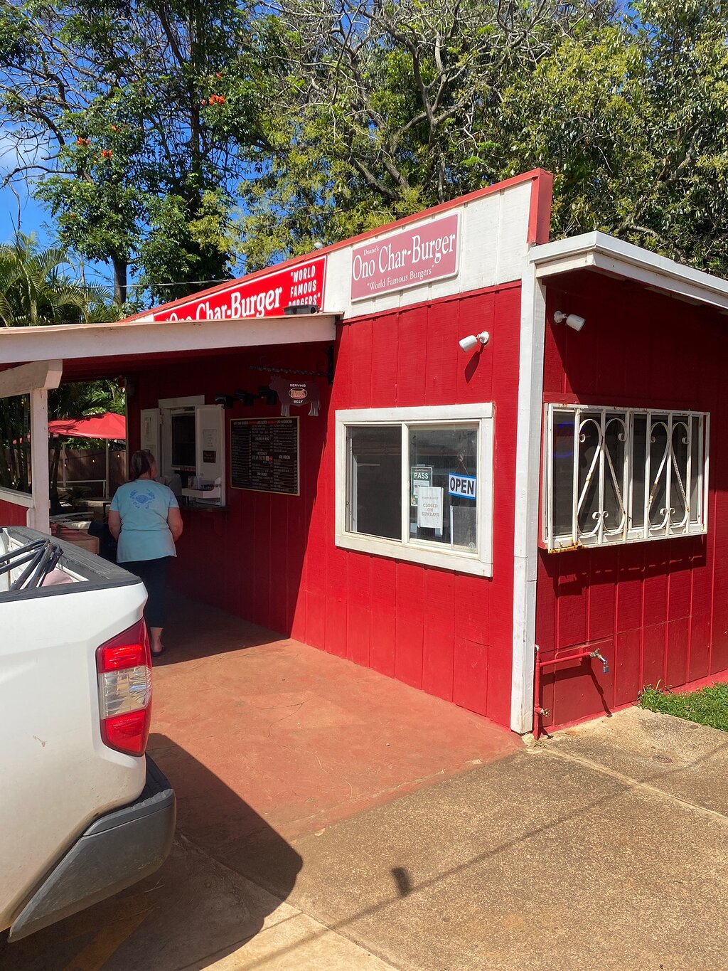 Duane's Ono Char-Burger