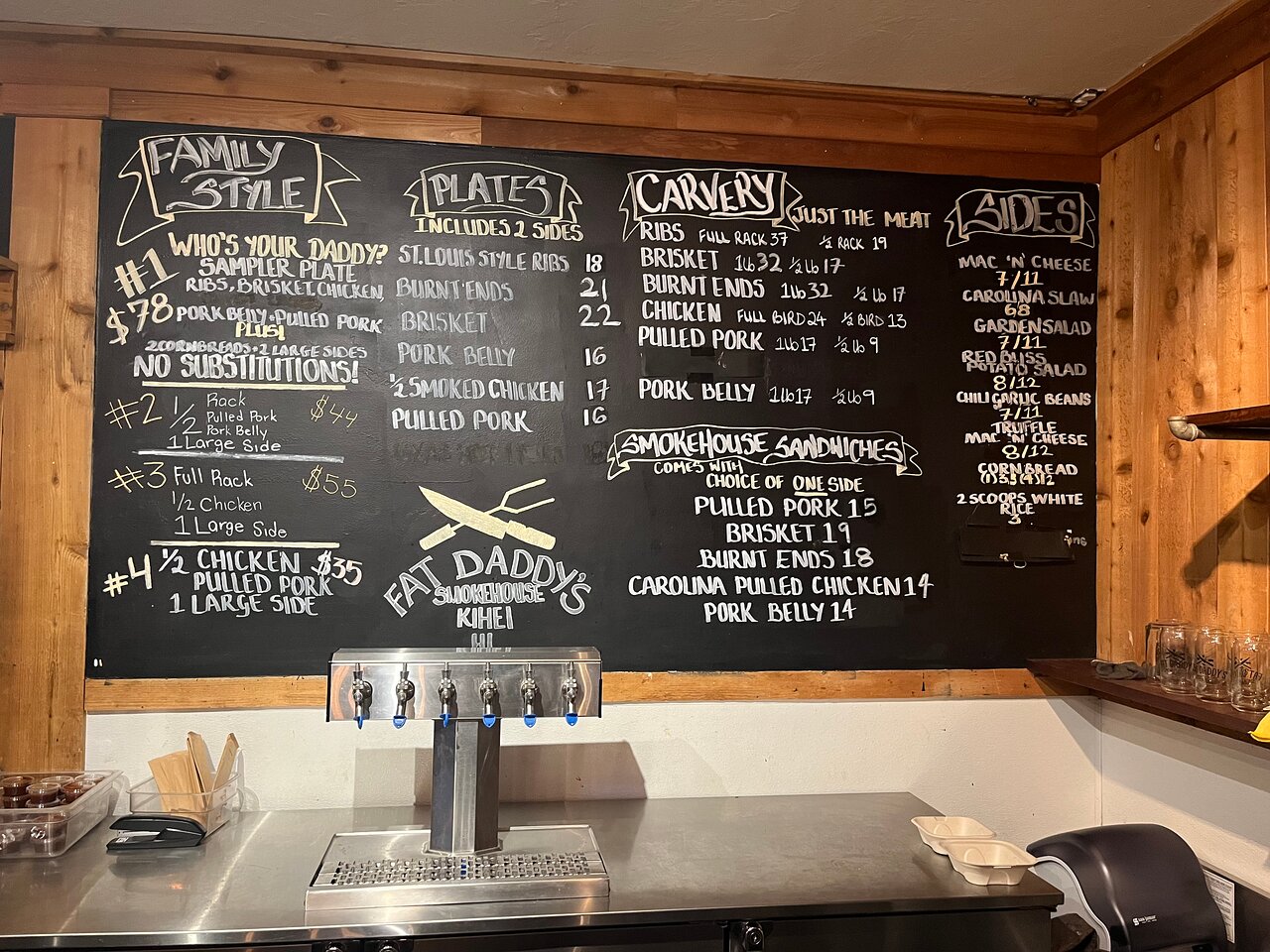 Fat Daddy's Smokehouse BBQ menu photo