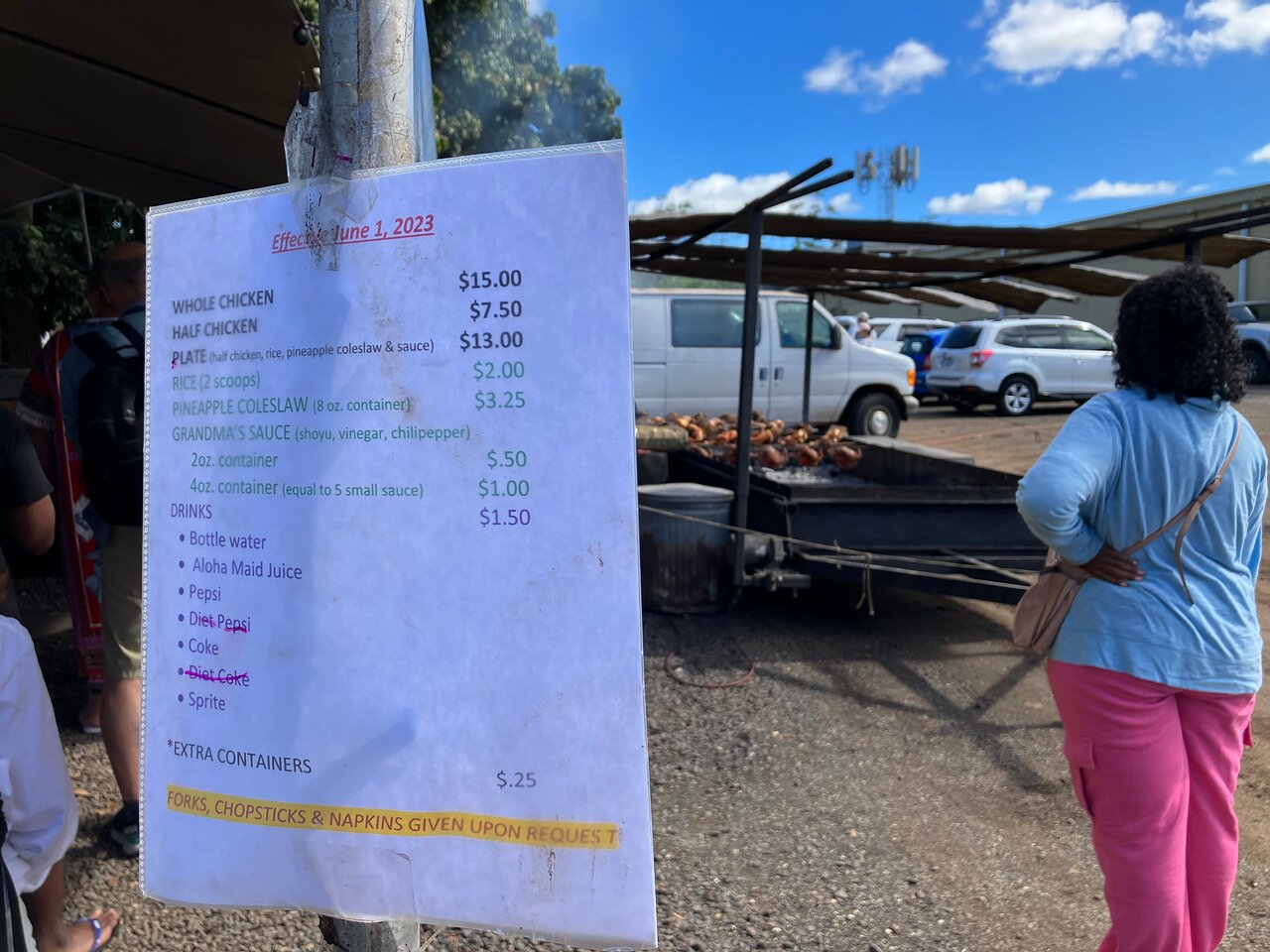 Ray's Kiawe Broiled Chicken menu photo