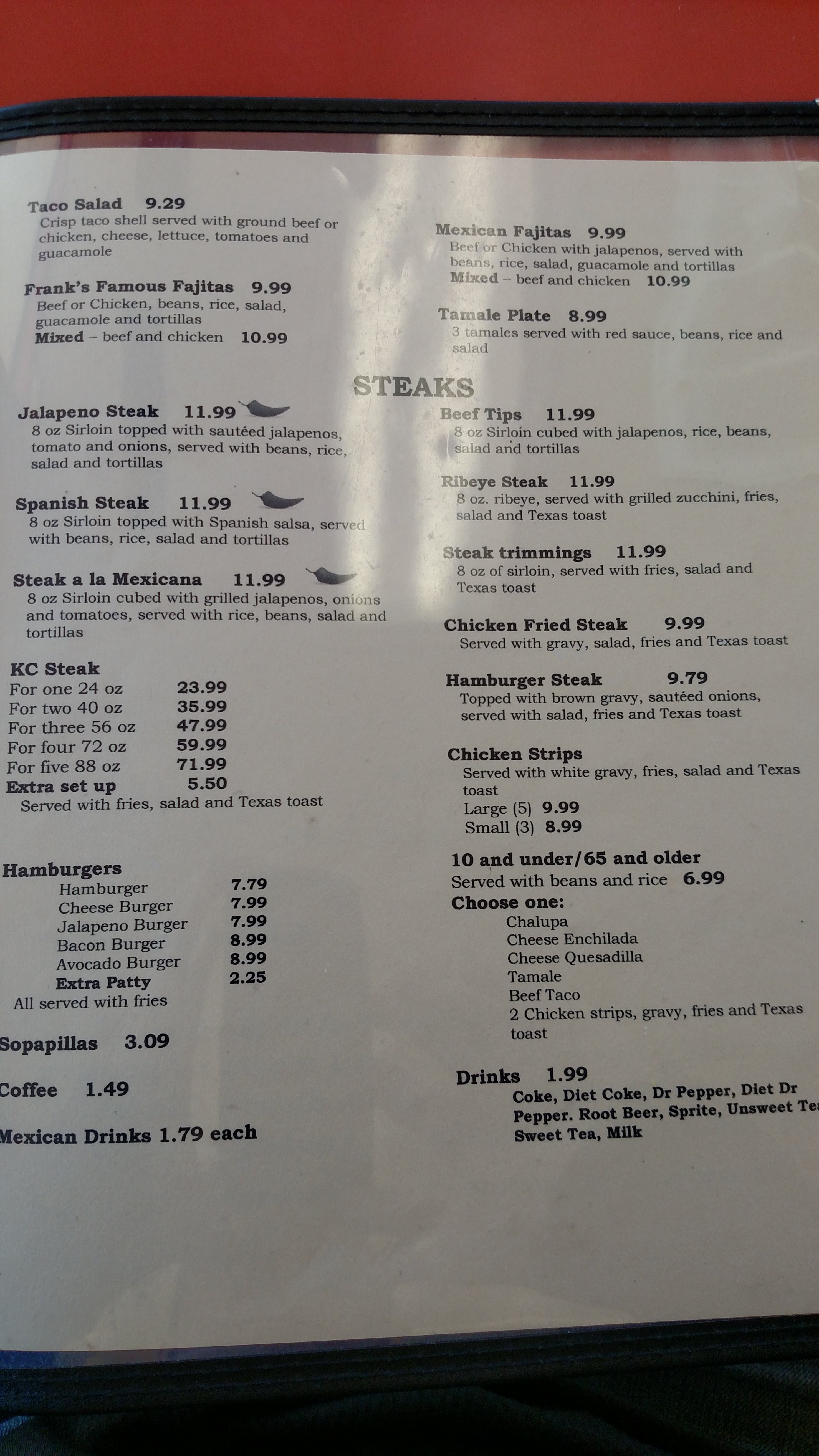 Gonzalez Restaurant menu photo