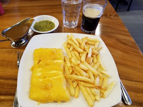 Halibut 'N' Malt Fish & Chips