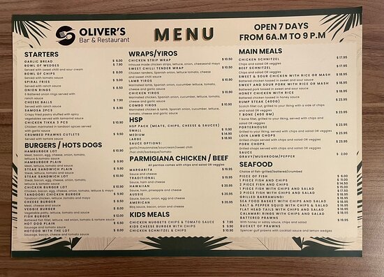 Oliver's Bar & Restaurant