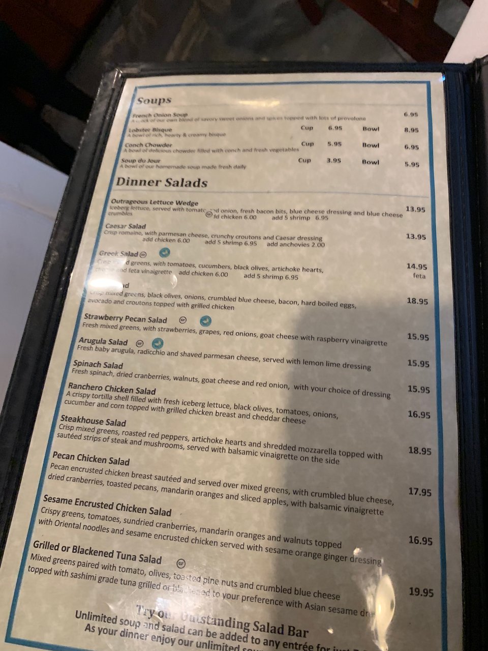 Florida Keys Steak and Lobster House menu photo