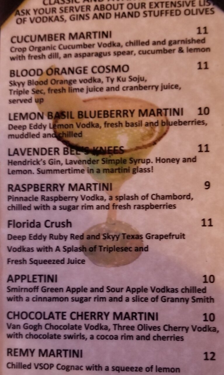 Florida Keys Steak and Lobster House menu photo