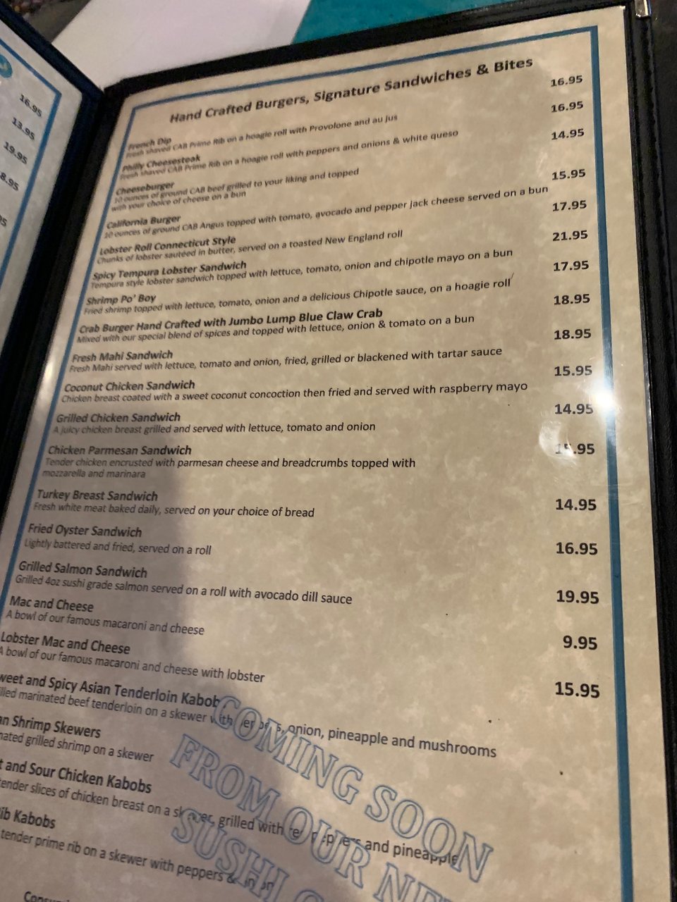 Florida Keys Steak and Lobster House menu photo