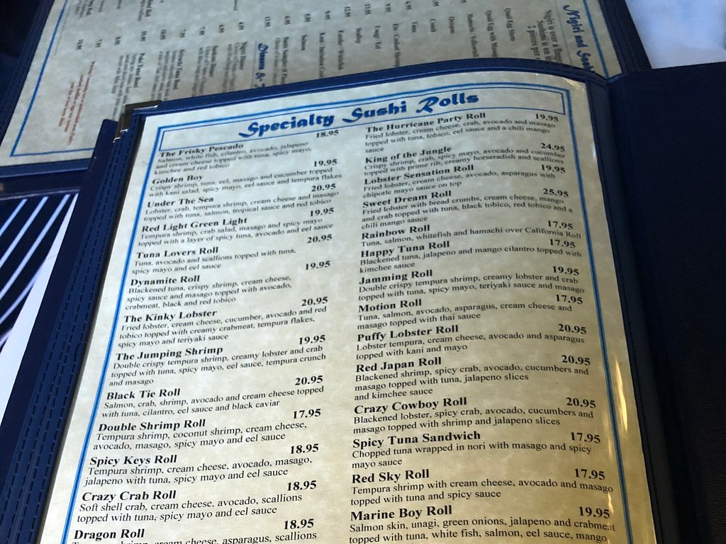 Florida Keys Steak and Lobster House menu photo