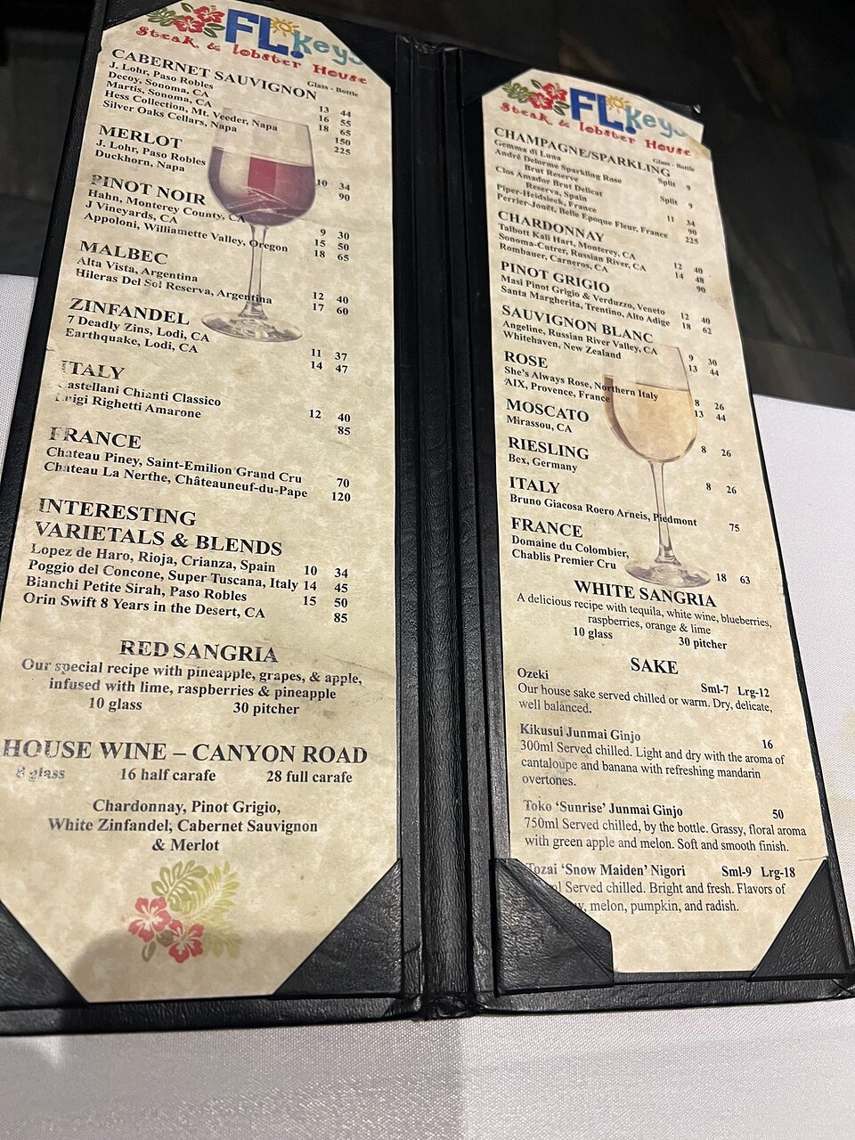 Florida Keys Steak and Lobster House menu photo