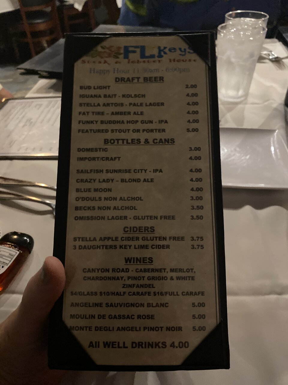 Florida Keys Steak and Lobster House menu photo