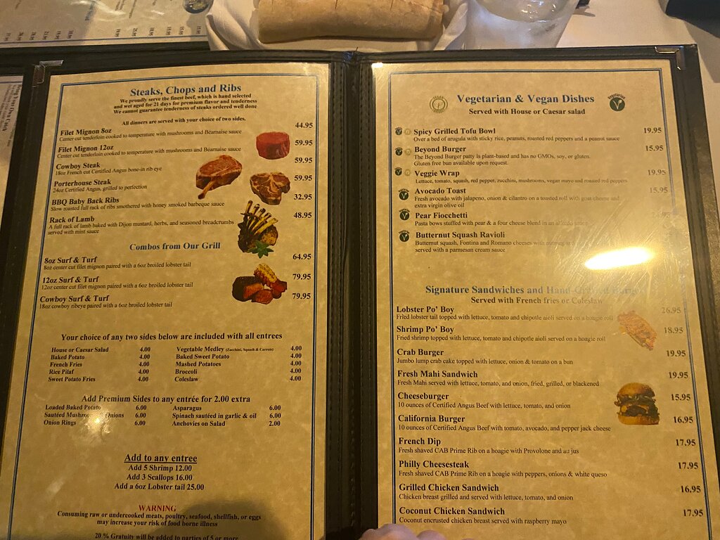 Florida Keys Steak and Lobster House menu photo