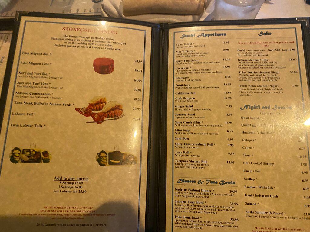 Florida Keys Steak and Lobster House menu photo