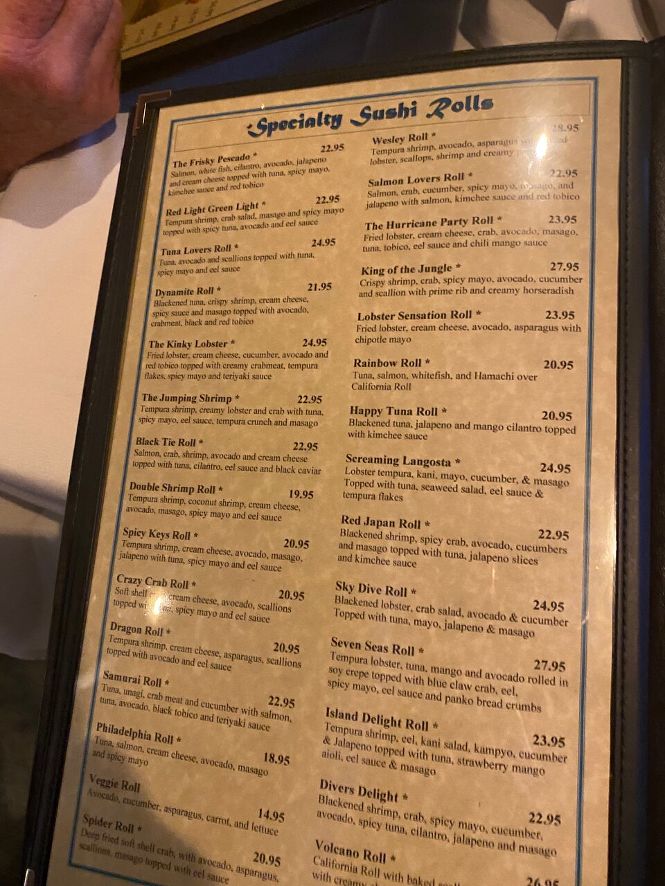 Florida Keys Steak and Lobster House menu photo