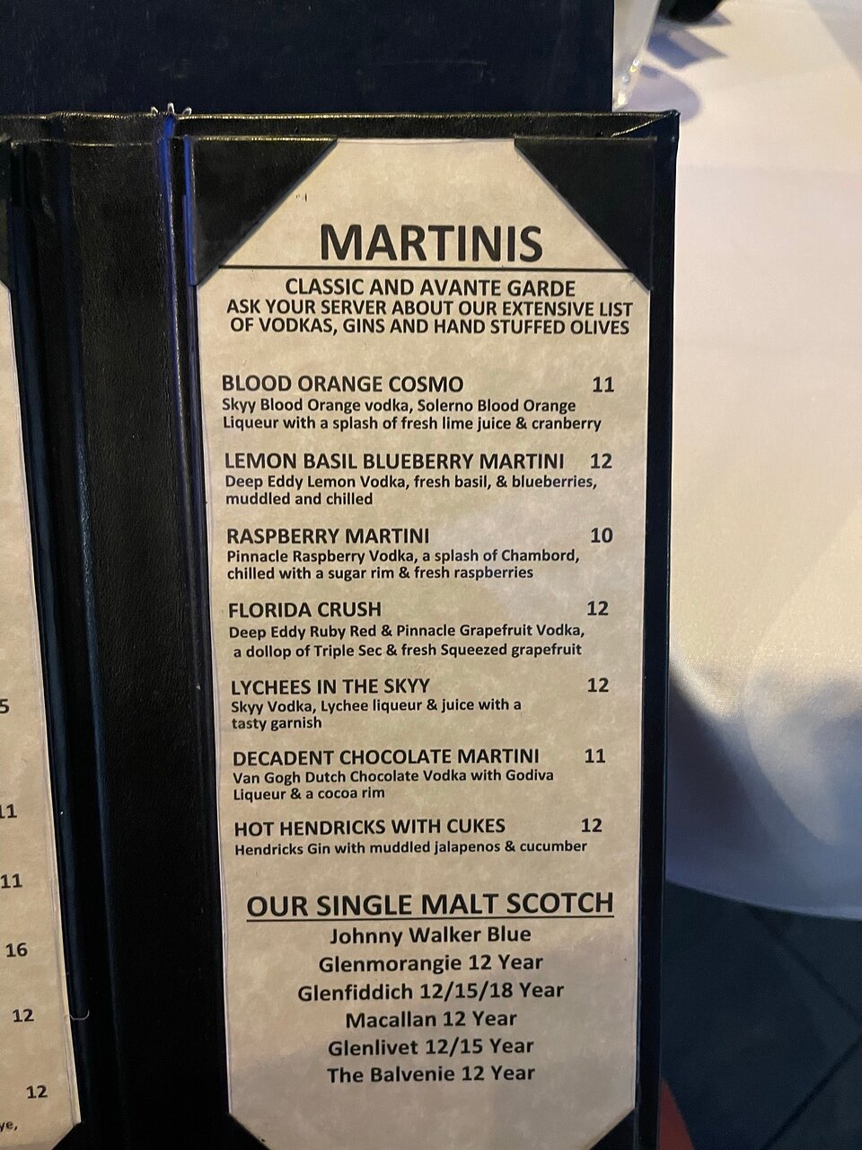 Florida Keys Steak and Lobster House menu photo