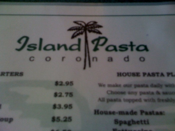 Island Pasta Coronado
