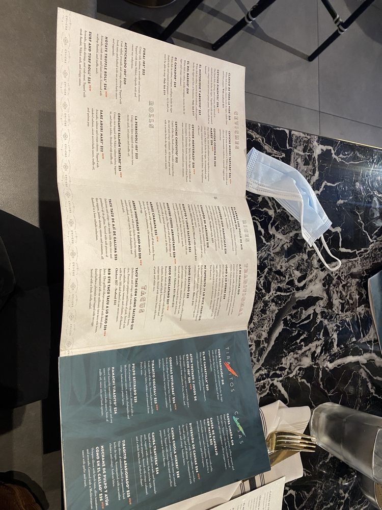 Menu (march 2024)